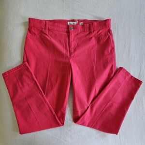 Ladies Calvin Klein Red jeans size 16